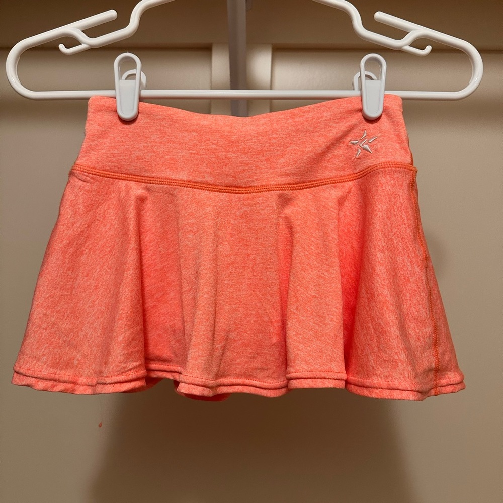 Rebel athletic flouncy peach skort ym